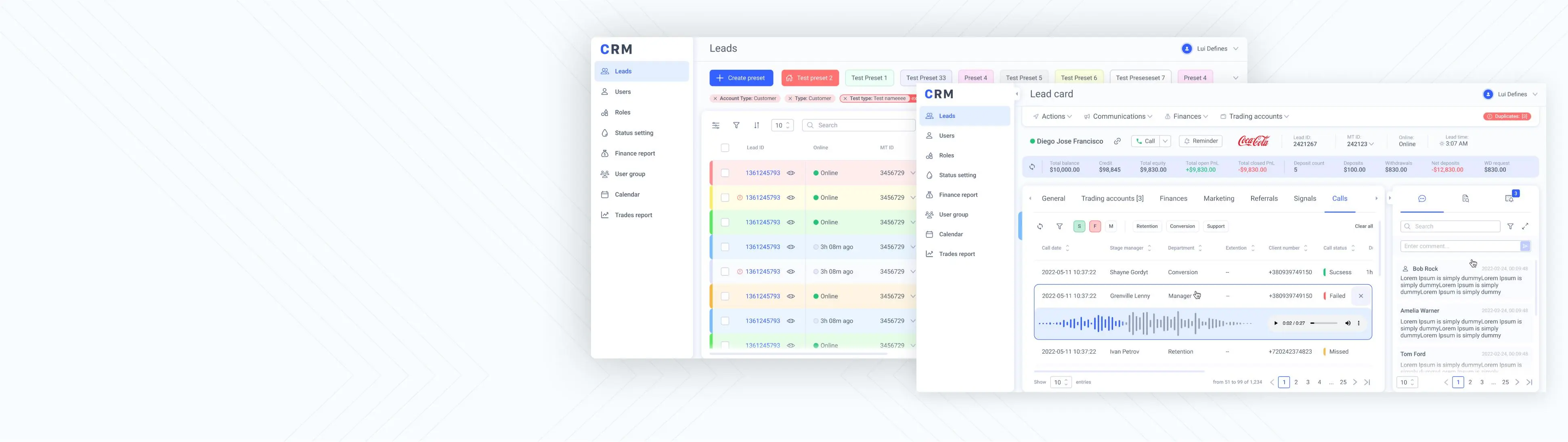 C R M project preview