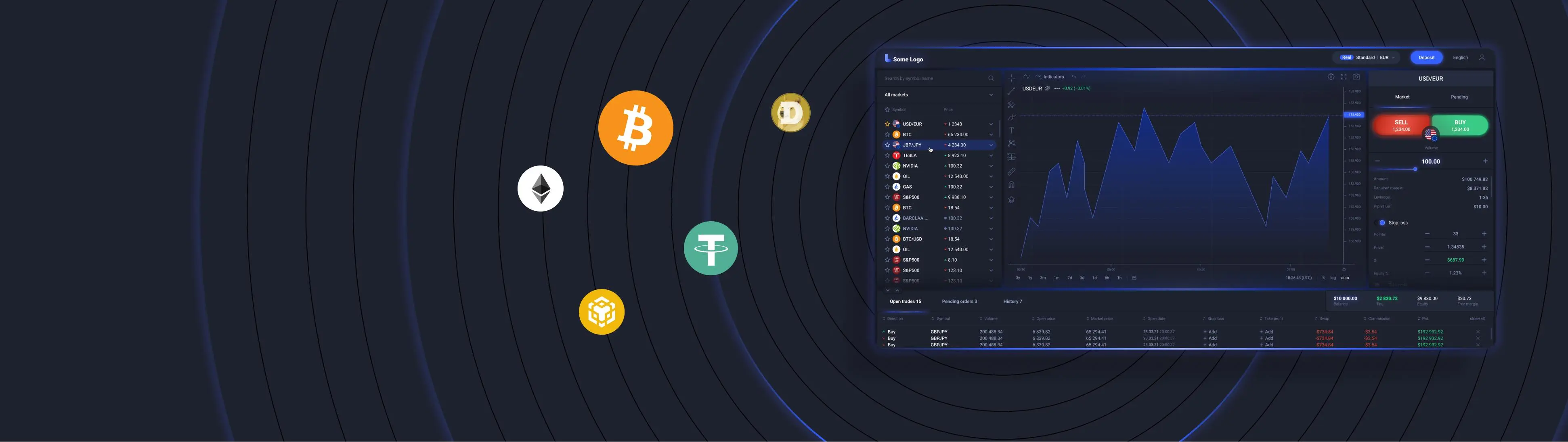 L Trading project preview