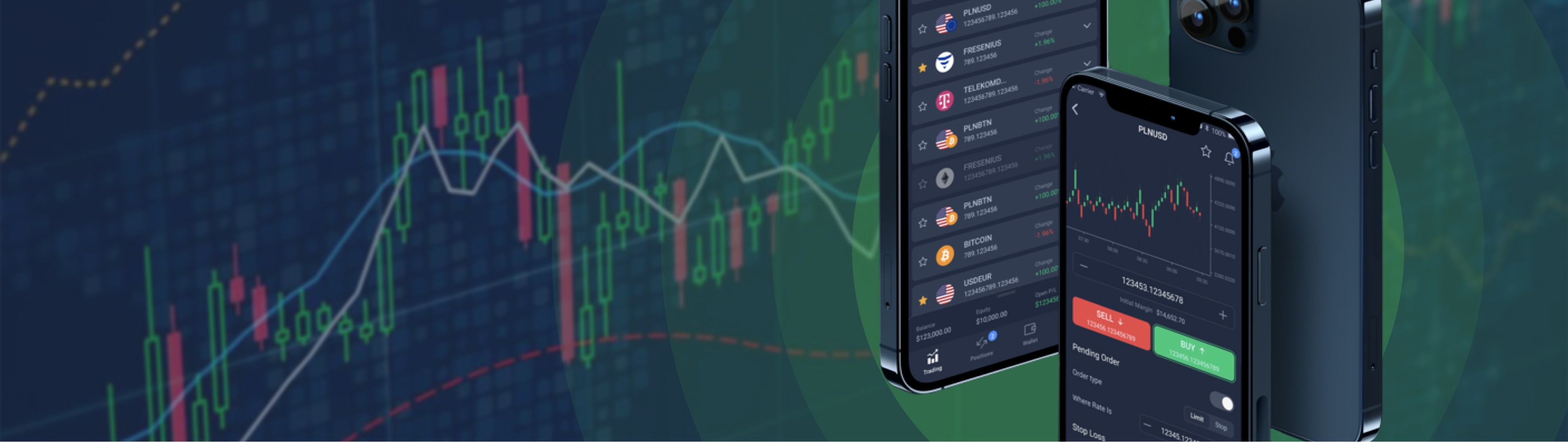 Trading project preview